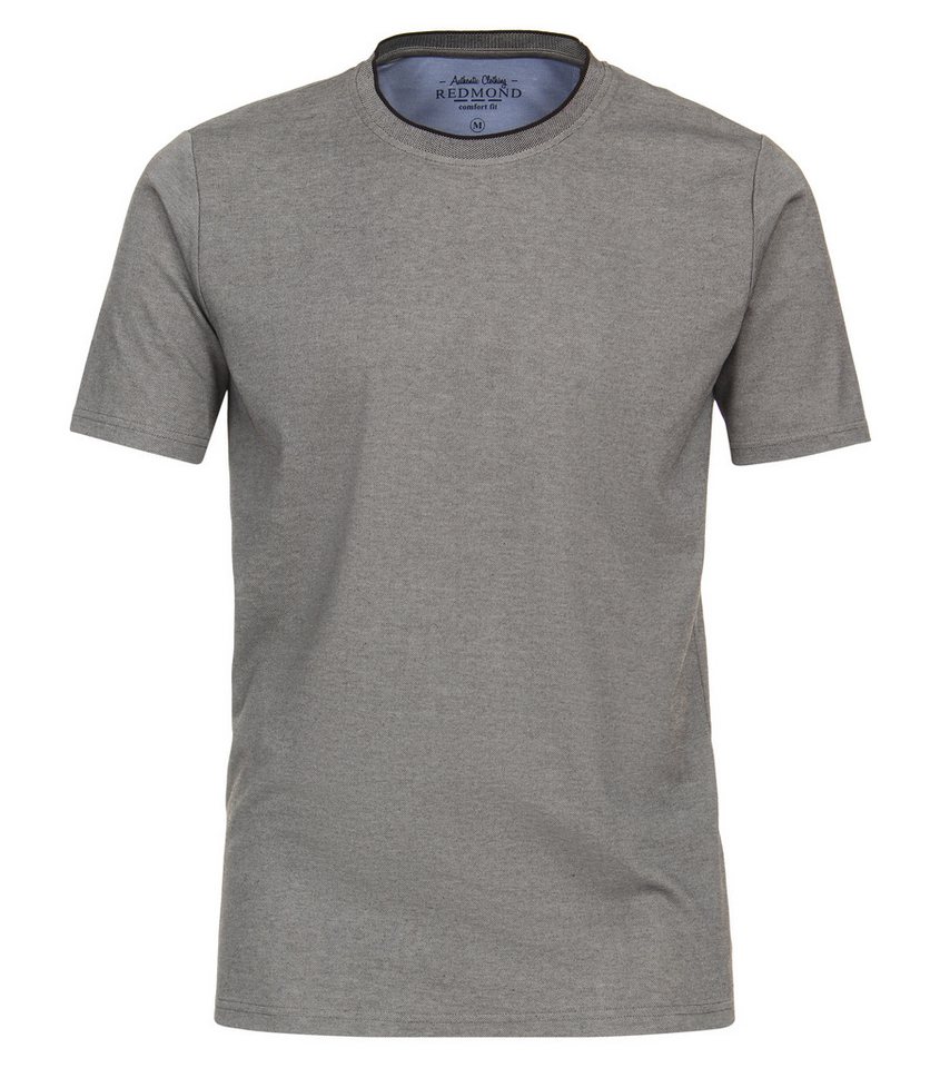 Redmond T-Shirt uni nah Slim Fit (70-tlg) von Redmond