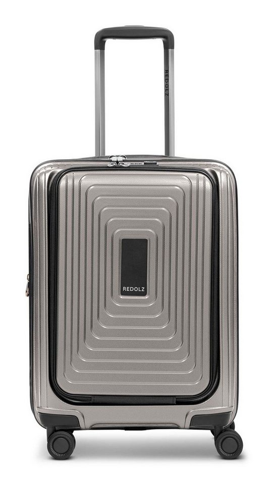 Redolz Hartschalen-Trolley Trolley (Exp. With Front Pocket), 4 Rollen von Redolz