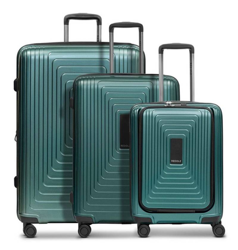 Redolz Trolleyset Trolley Set 3-teilig (S Exp. Front Pocket), 4 Rollen, (Set, 3 tlg) von Redolz