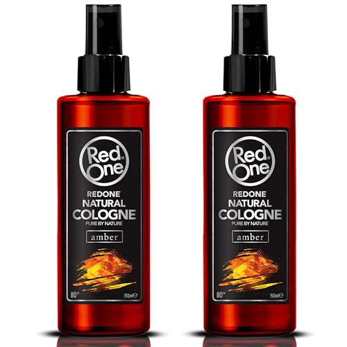 Redone Aftershave Natural Spray Barber Cologne Amber 2x 150 ml | Lang anhaltender Duft | Premium Pflegeprodukt für Männer | 2 Stück Redone Aftershave Natural Spray Barber Cologne Amber 2x 150 ml | Lang anhaltender Duft | Premium Pflegeprodukt für Männer | 2 Stück von Redone
