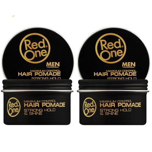 Redone Creative Pomade Hair Wax Strong Hold & Shine - Haar Paste (2x100ml) - Haarwachs starker Halt - kurze bis lange Haare - Haarwachs Männer - Haarstyling Männer - Faser wachs mit Wet Effect von Redone