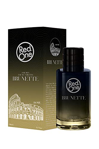 Redone Eau De Toilette BRUNETTE 100ml | Herren Parfüm | Einzigartiger Duft | Vaporisateur/Spray Herrenduft | EDT MEN | Würzig-frischer Duft Männer | Körper Spray | Barber Duft spray von Redone