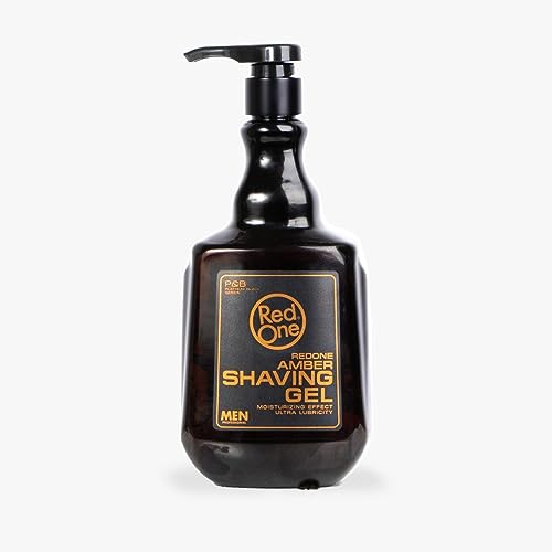 Redone Rasiergel, Bernsteinfarben, 1000 ml für Männer mit Mischhaut von Redone