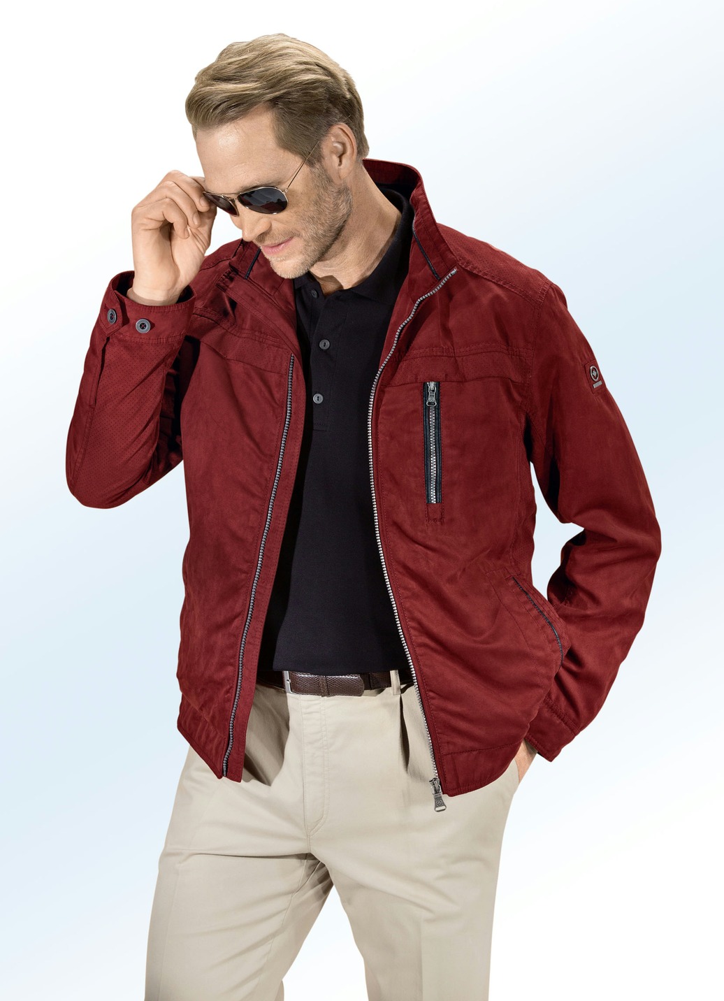 Blouson von „Redpoint“, Burgund, Größe 26 von Redpoint