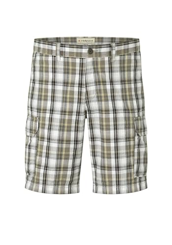 Redpoint Cargoshorts mit Karomuster aus Reiner Baumwolle Calgary von Redpoint