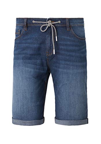 redpoint Jeans Bermuda Herren 'Markham' in großen Größen bis 54 Dark Blue, Größe:48 von redpoint