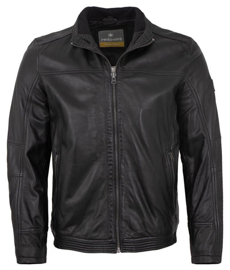 Redpoint Lederjacke Benjamin Redpoint - Herren Lederjacke Lammnappa schwarz von Redpoint