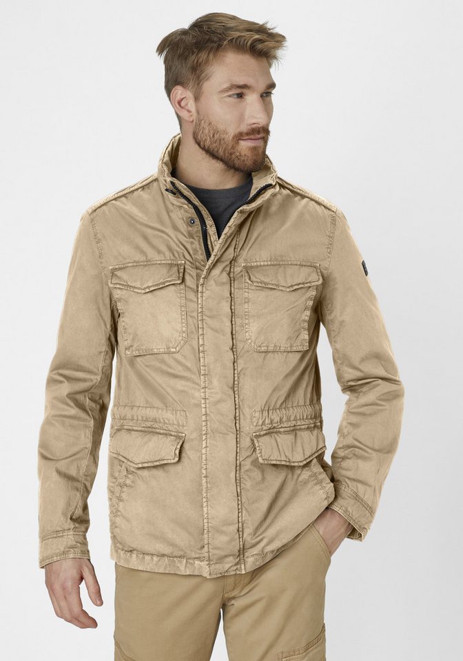 Redpoint Sommerjacke BUD Modern Fit Fieldjacket aus reiner Baumwolle von Redpoint