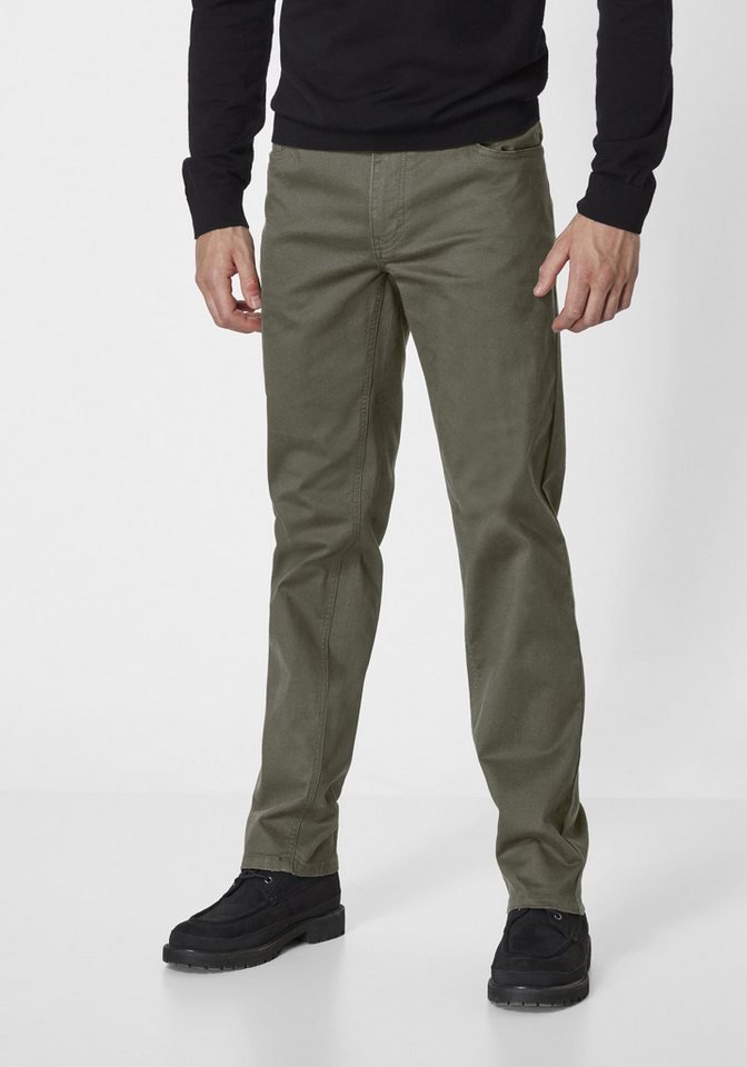 Redpoint Stoffhose MONTREAL Straight Fit Stoffhose mit Dehnbund und dezentem Printmuster von Redpoint