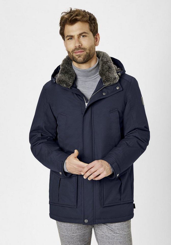 Redpoint Winterjacke Eric Parka, warme Winterjacke mit abnehmbarer Kapuze von Redpoint