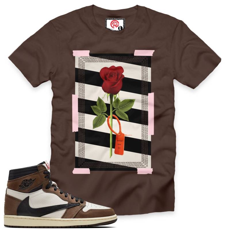 Rückseite Mokka 1 Redrum Rose 2019 T-Shirt Rückseite Mokka 1 Redrum Rose 2019 T-Shirt von RedrumNation