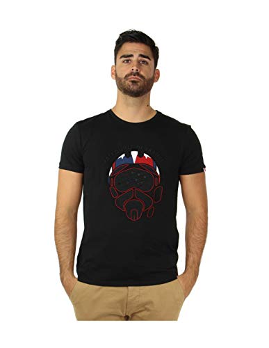 REDSKINS-PAF Herren Cask National T-Shirt, Schwarz, XL von Redskins