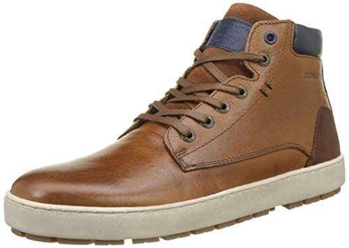 Redskins Herren Rasmus Hohe Sneaker, Cognac Marinebraun, 44 EU von Redskins