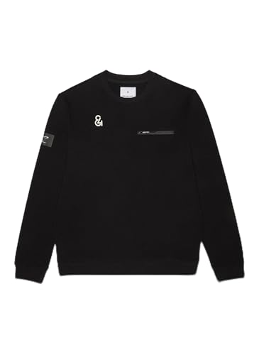 Redskins Herren Tech Quote Kapuzenpullover, Schwarz, XL von Redskins