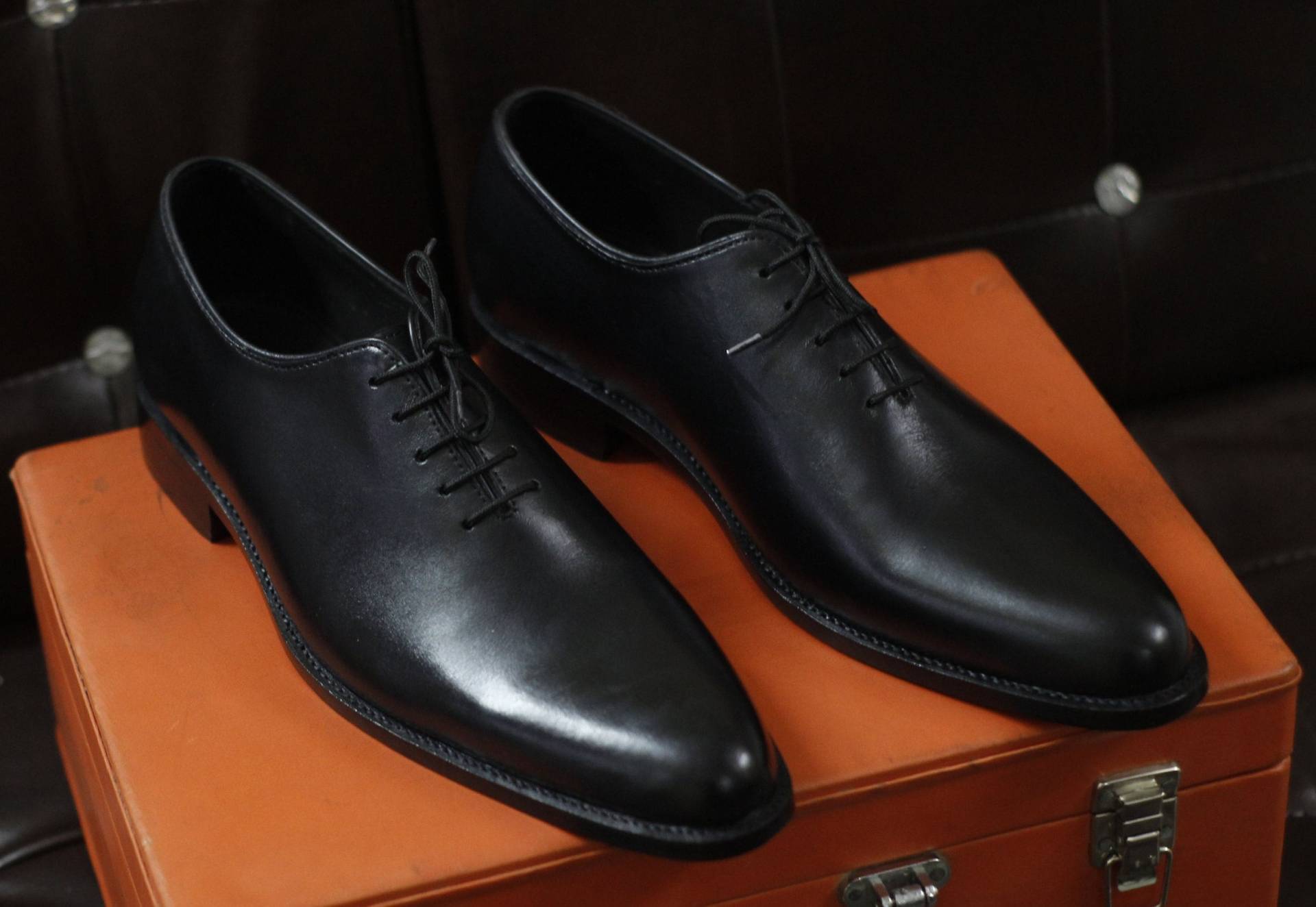 Neue Herren Handgemachte Formale Schuhe Schwarzes Leder, Schnürung Stilvolles Kleid & Casual Wear von RedsunGB