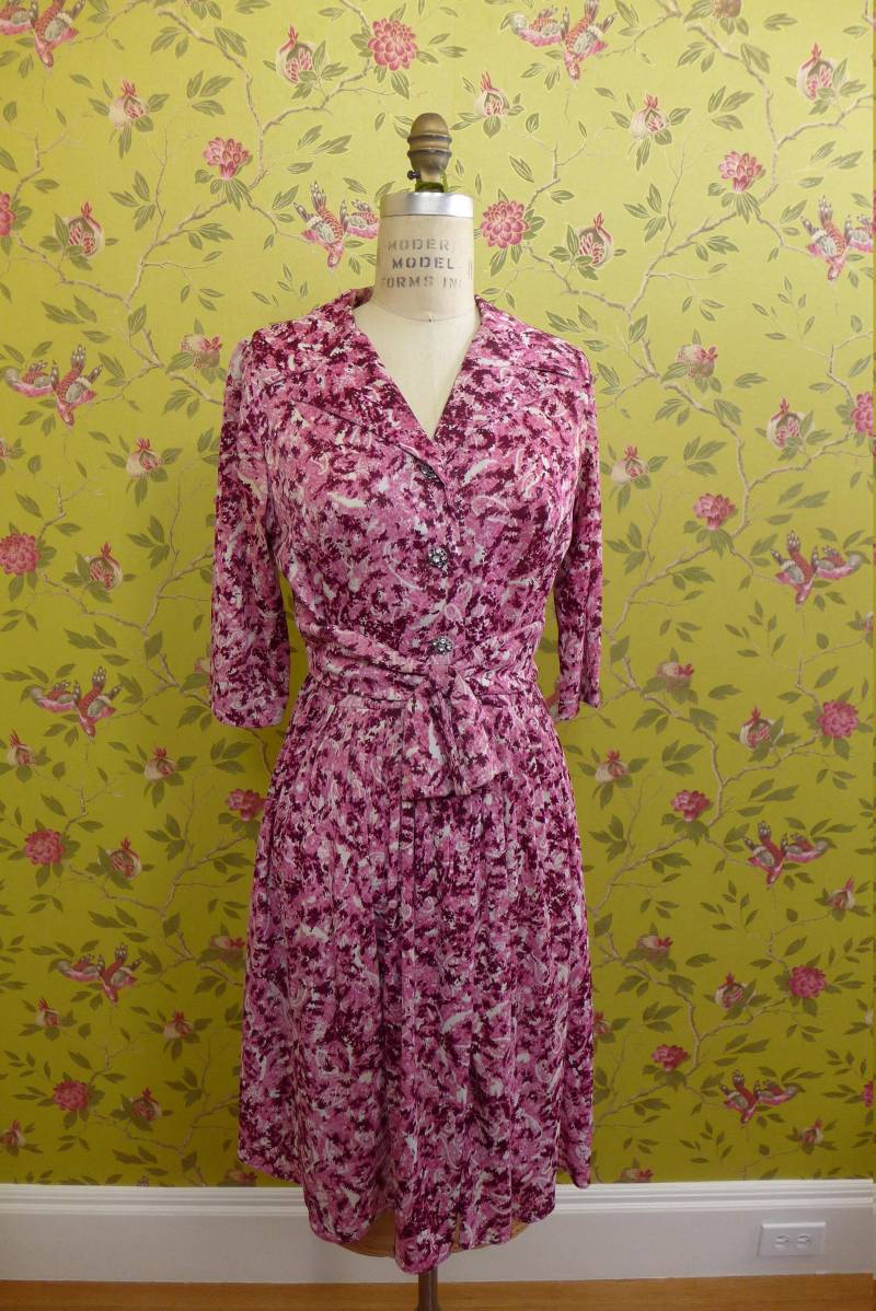 Schöne 1960 Vintage Kleid von ReduxVintageSF