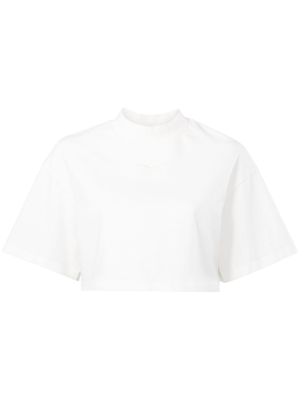 Reebok LTD Vector Cropped-T-Shirt - Weiß von Reebok LTD