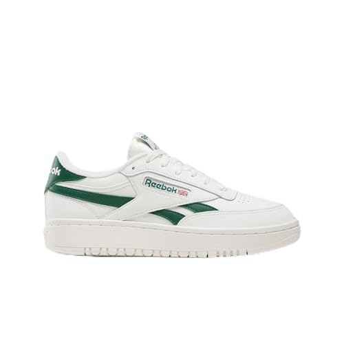 Reebok Damen Club C Double Revenge Sneaker, Chalk Chalk DarkGreen, 42 EU von Reebok