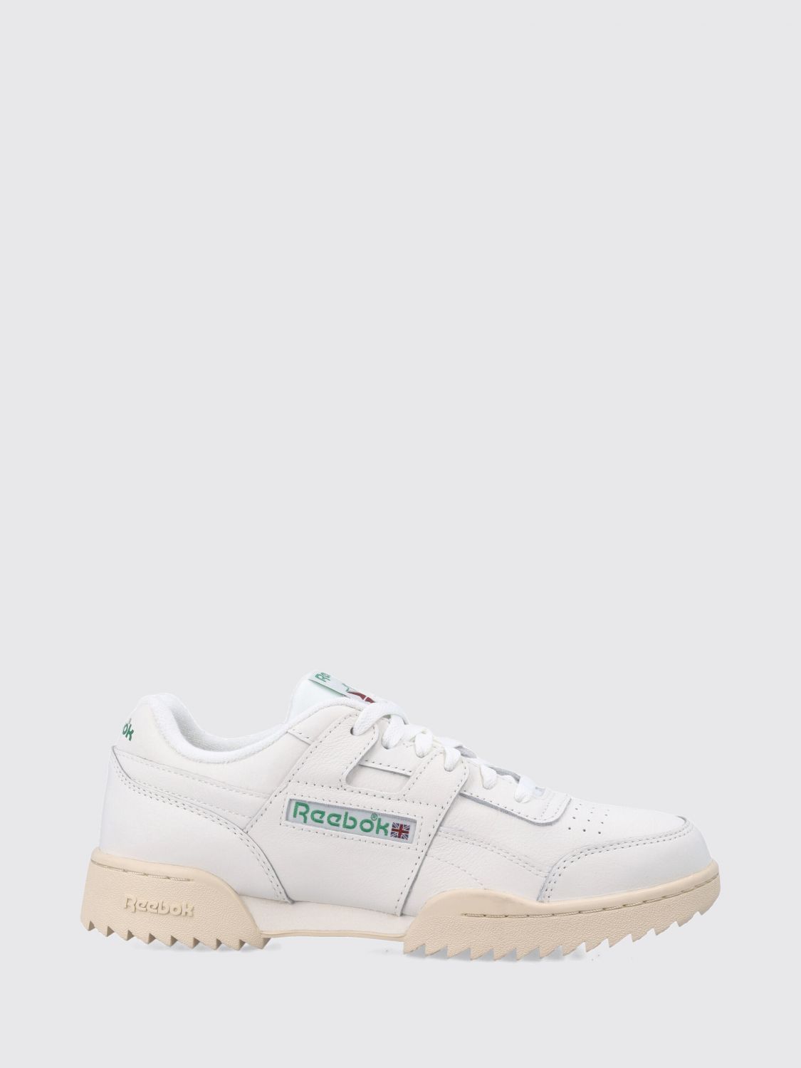 REEBOK Workout Plus Ripple Sneaker aus Glattleder mit Ripple-Sohle von Reebok