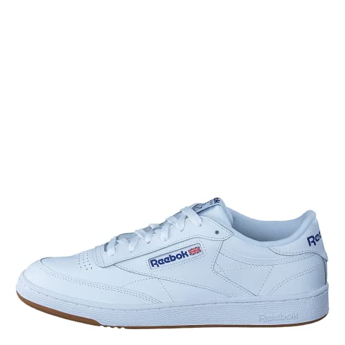 Reebok Unisex Club C 85 Gymnastikschuhe, WeiÃŸ (Intense-White/Royal-Gum), 42 EU von Reebok