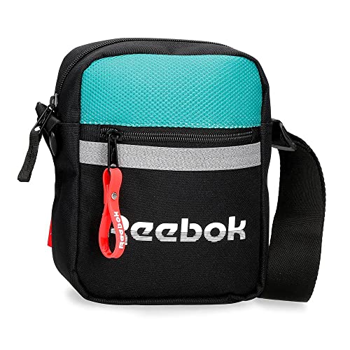 Reebok Andover Schultertasche Schwarz 17x21x7 cm Polyester von Reebok