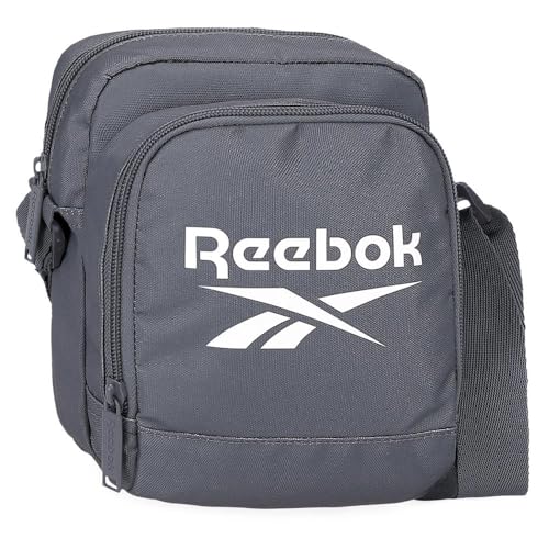 Reebok Ashland Umhängetasche Grau 15 x 19,5 x 6 cm Polyester by Joumma Bags von Reebok