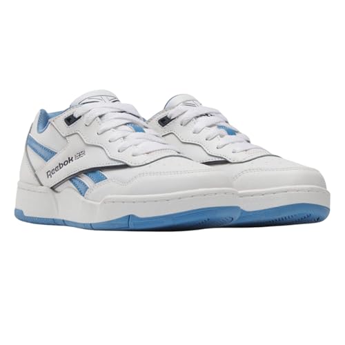 Reebok Unisex Kinder Bb 4000 Ii Sneaker, White Essentialblue Vectornavy, 27.5 EU von Reebok