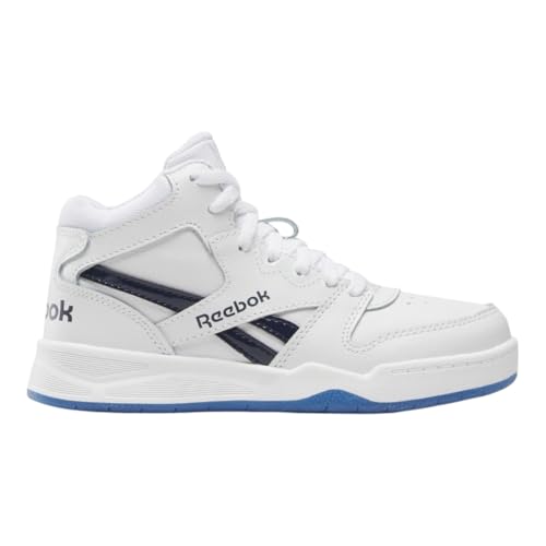 Reebok BB 4500 Court Sneaker, White/Navy/Ice, 22 EU von Reebok