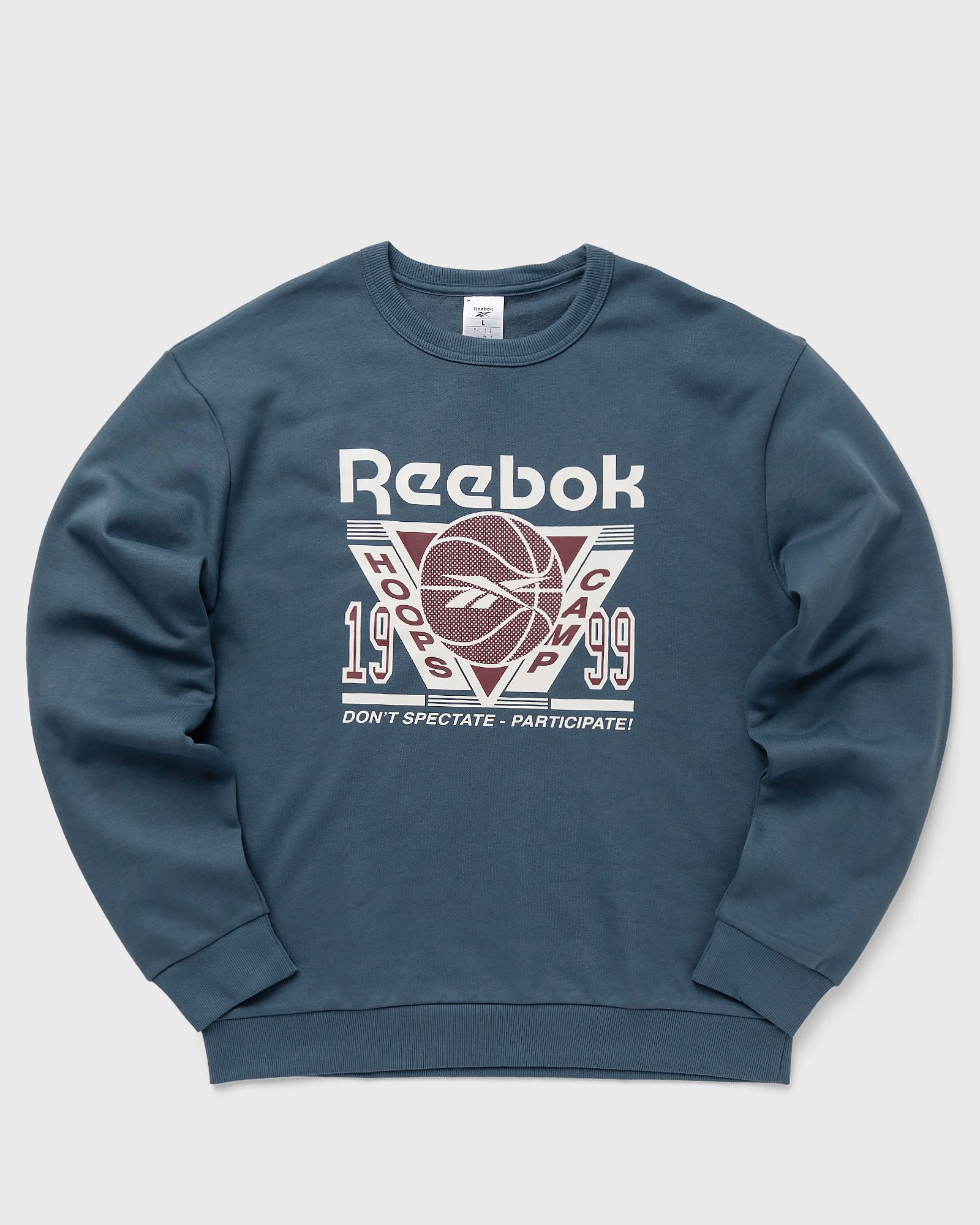 Reebok BB SEASONAL CREW men Sweatshirts blue in Größe:M von Reebok