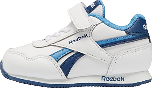 Reebok Baby-Jungen ROYAL CL Jog 3.0 1V Sneaker, FTWR White/Batik Blue/Essential Blue, 21 EU von Reebok