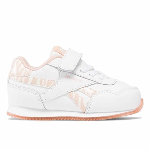 Reebok Baby-Mädchen ROYAL CL Jog 3.0 1V Sneaker,Ftwwht Bon Pinstu,19.5 EU von Reebok