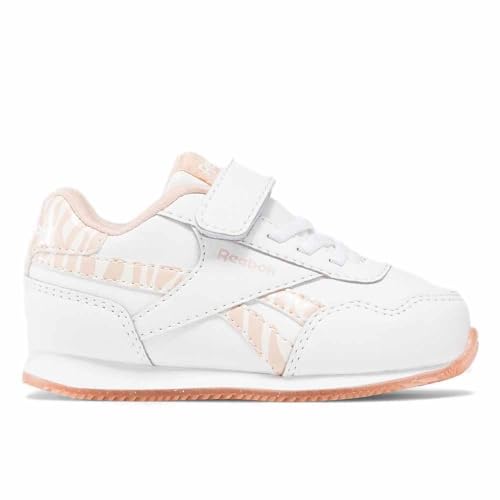 Reebok Baby-Mädchen ROYAL CL Jog 3.0 1V Sneaker, FTWWHT/Bon/PINSTU, 24 EU von Reebok