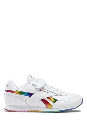 Reebok Baby-Mädchen ROYAL CL Jog 3.0 1V Sneakers, FTWR White/FTWR White/True pink, 23.5 EU von Reebok