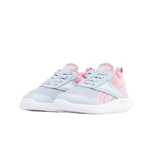 Reebok Baby-Mädchen RUSH RUNNER 5 TD Sneaker, PALBLU/FTWWHT/JASPNK, 21.5 EU von Reebok