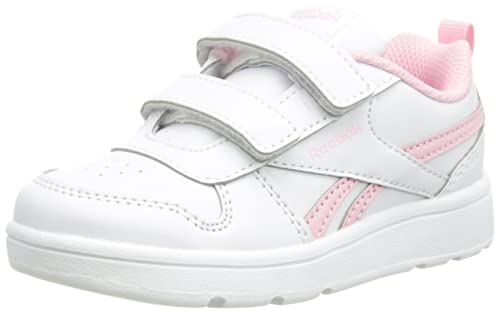 Reebok Baby-Mädchen Royal Prime 2.0 Alt Sneaker, Ftwr White Ftwr White Pink Glow, 23.5 EU von Reebok