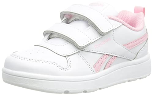 Reebok Baby-Mädchen Royal Prime 2.0 Alt Sneaker, Ftwr White Ftwr White Pink Glow, 26.5 EU von Reebok
