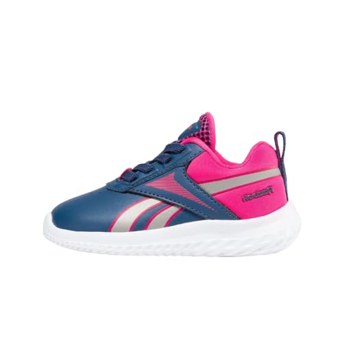 Reebok Baby-Mädchen Rush Runner 5 SYN TD Sneaker, UNIBLU/Pewter/SEPRPI, 23 EU von Reebok