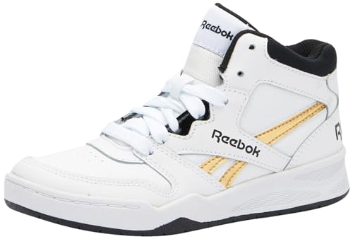 Reebok Bb4500 Court Sneaker, White Core Black Gold Met, 35 EU von Reebok