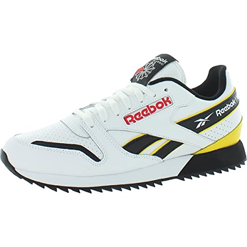 Reebok CL Leather Ripple MU, (Weiß/Schwarz/Primalrot), 41.5 von Reebok