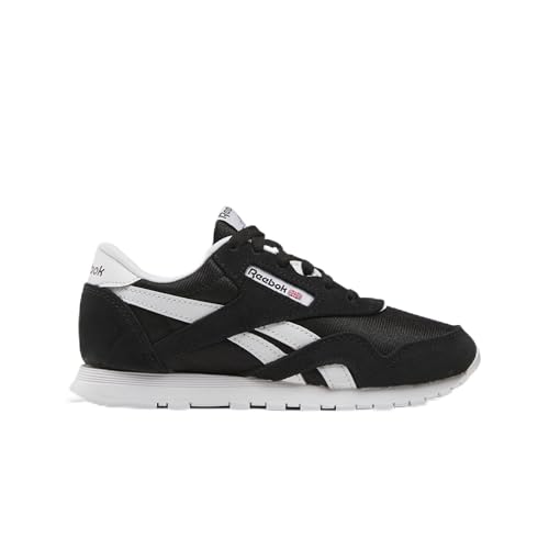 Reebok CL Nylon Sneaker, Black/Black/White, 31 EU von Reebok