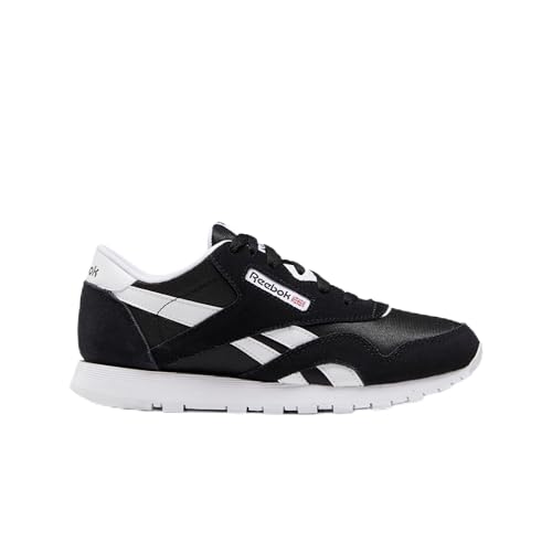 Reebok CL Nylon Sneaker, Black/Black/White, 40.5 EU von Reebok