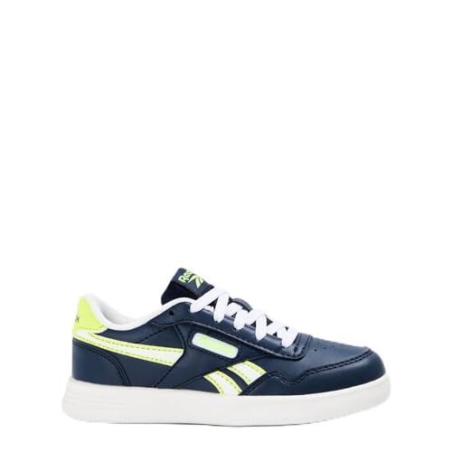 Reebok Jungen Court Advance Sneaker, Vectornavy Digitallime White, 27 EU Reebok Jungen Court Advance Sneaker, Vectornavy Digitallime White, 27 EU von Reebok