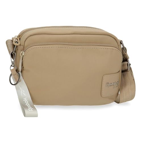 Reebok Cherry Umhängetasche Beige 21,5 x 15 x 5 cm Polyester by Joumma Bags, Beige, Umhängetasche von Reebok