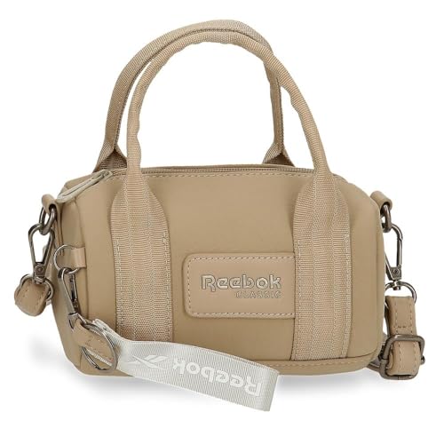 Reebok Cherry Umhängetasche rund beige 17 x 11 x 11 cm Polyester by Joumma Bags, Beige, Runde Umhängetasche von Reebok