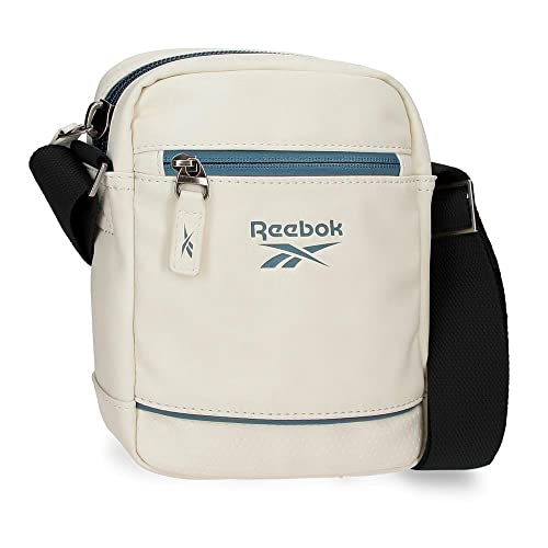 Reebok Cincinnati Schultertasche Weiß 15x19,5x6 cm Kunstleder von Reebok