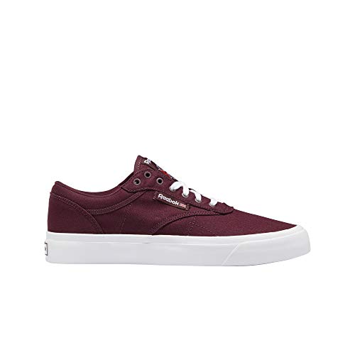 Reebok Classic Club C Coast Vulcanised Schuhe Sneaker Maroon Weiss (37.5 EU, Numeric_37) von Reebok
