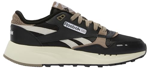 Reebok Unisex Classic Leather 2400 Sneaker, Washed Black/Gritty Grey/Vintage Chalk, 42 EU von Reebok