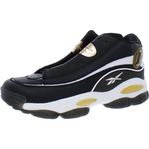 Reebok Classic The Answer DMX MU Sneaker, Kern schwarz/weiß/gold, 11.5 Women/10 Men von Reebok