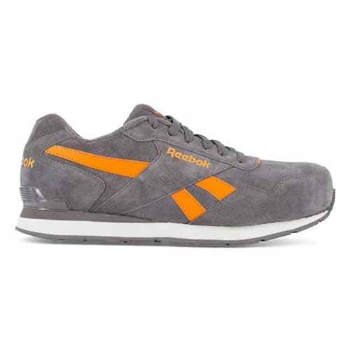 Reebok - Baskets de sécurité Basses Grise et orange Classic Work S1P SRC 44 Gris/Orange von Reebok