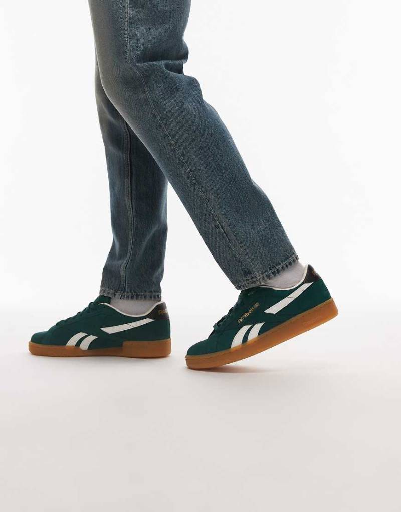 Reebok - Club C Grounds - Sneaker in Dunkelgrün und Schwarz von Reebok